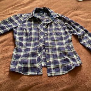 American Eagle, Small Flannel Purple, Multicolor